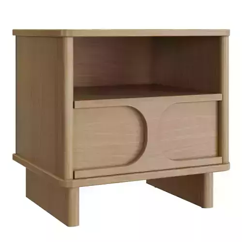 Wes Wood Nightstand From Crate and kids