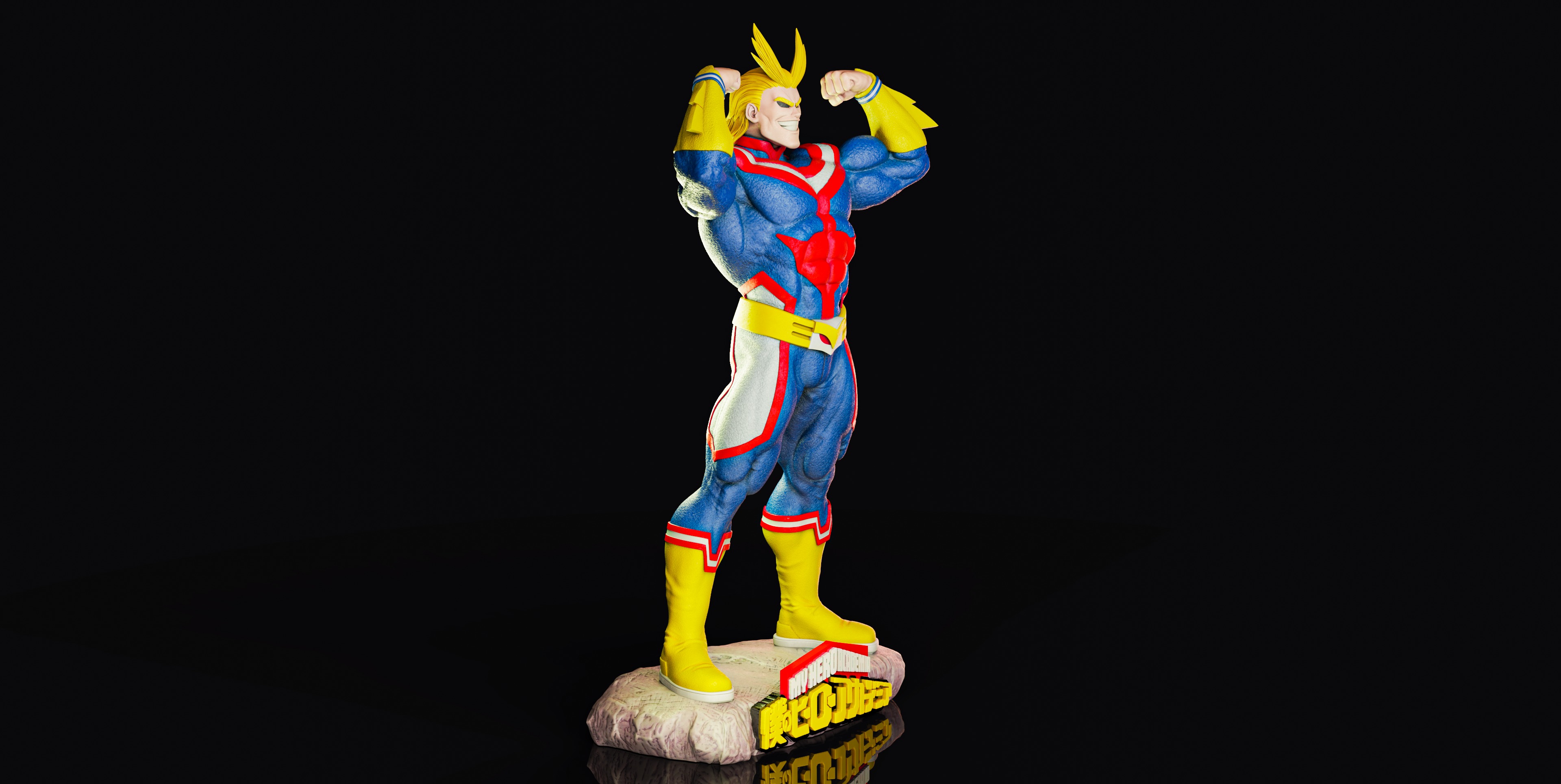All Might - My hero academia 3D print model_2
