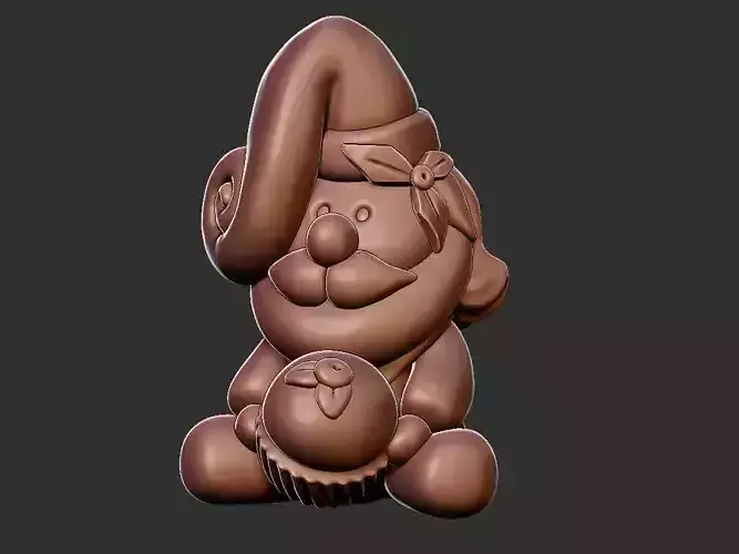 Mini Santa 3D print model
