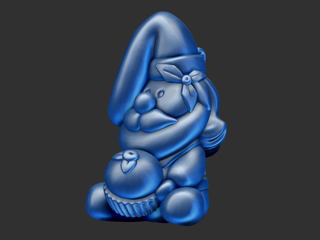 Mini Santa 3D print model_3