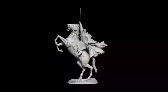 Nazgul from The Lord of the Rings 3D print model