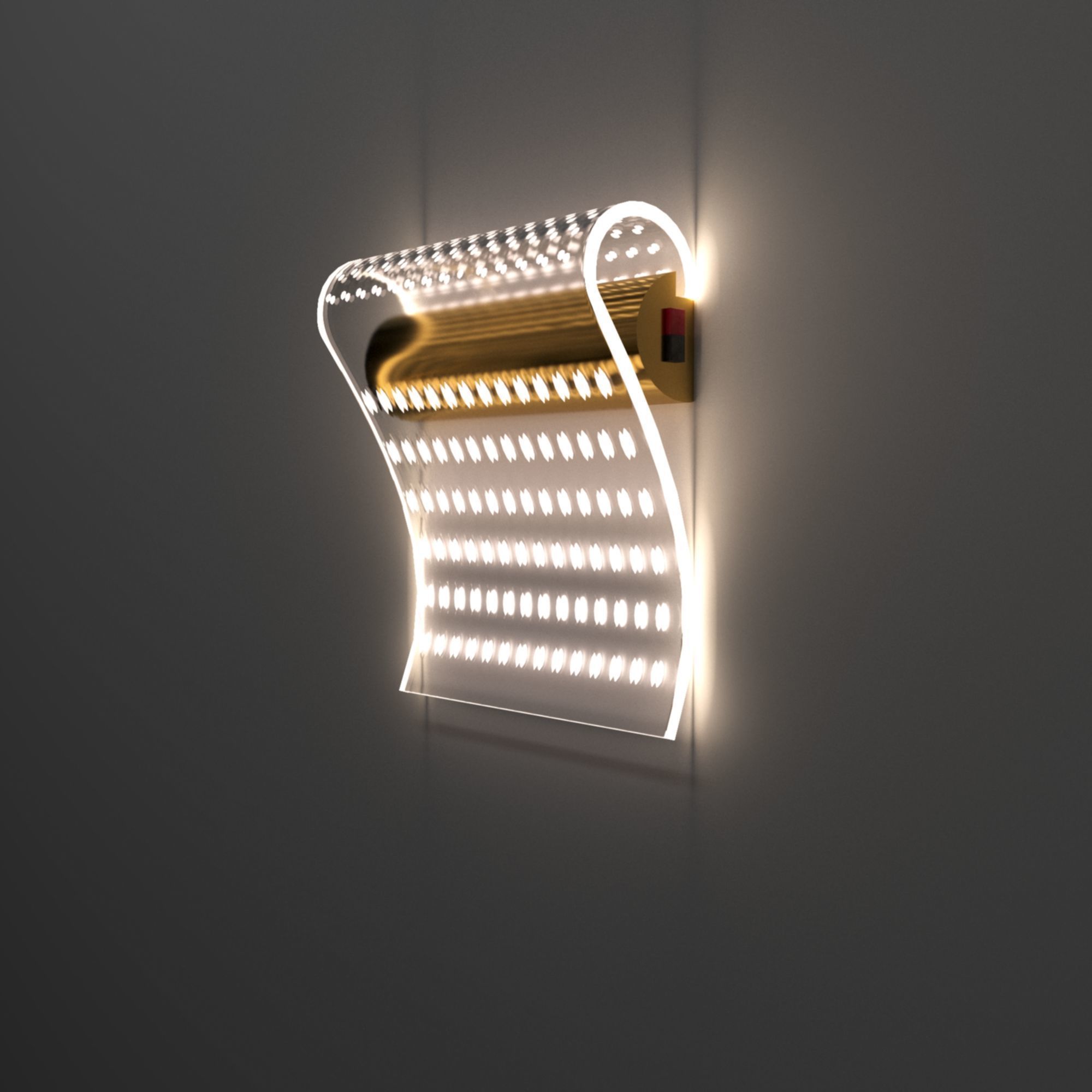 Wall Lamp 3D model_3