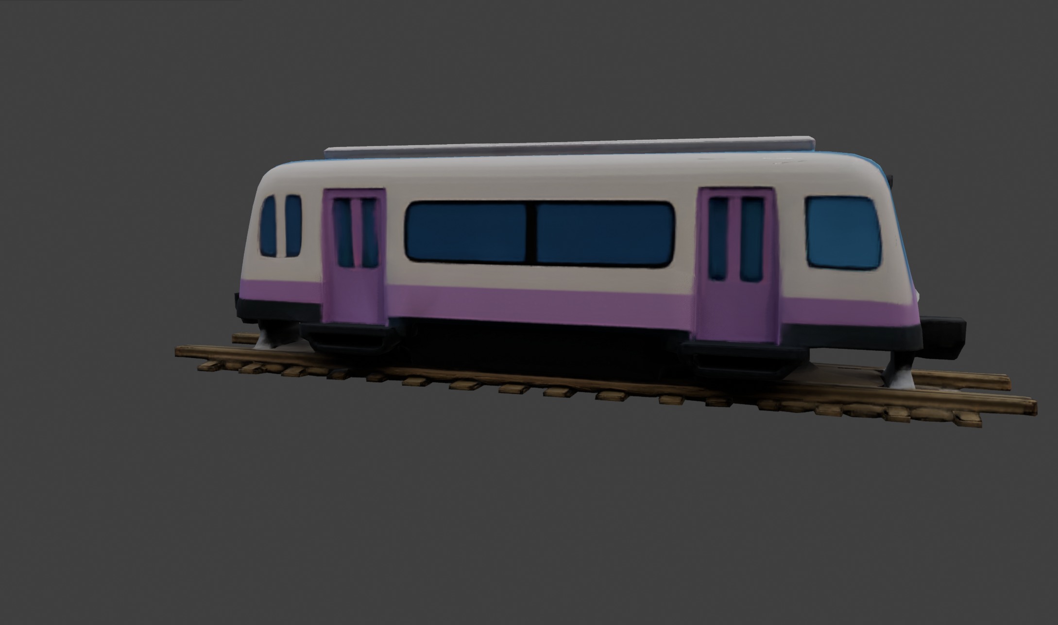 Subway Train 3D Model 3D model_5
