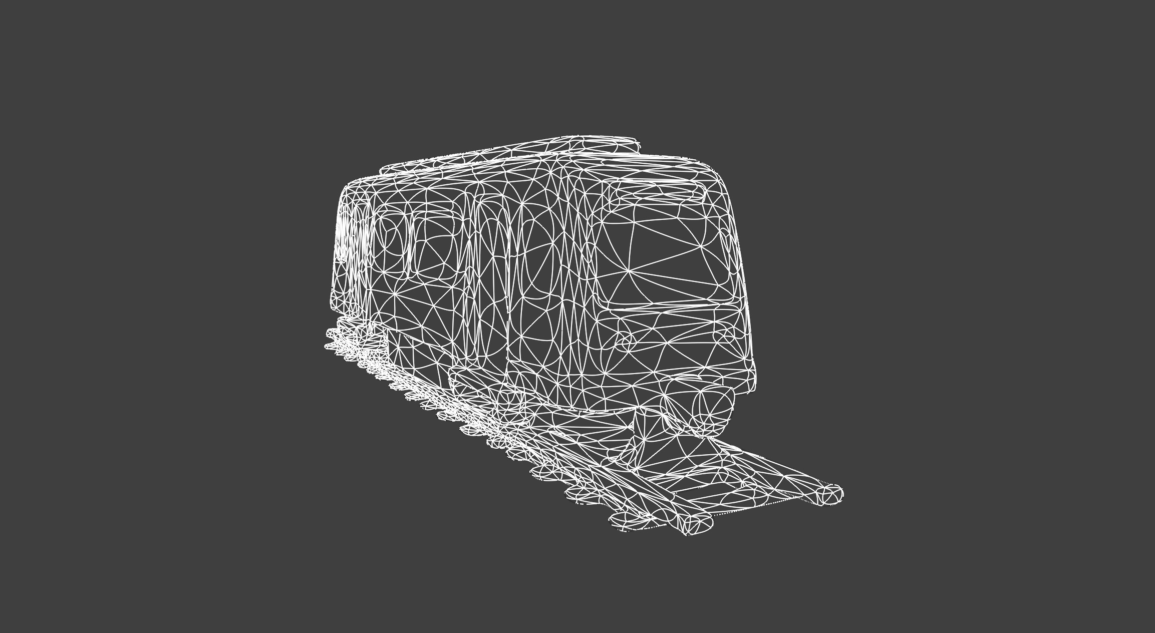 Subway Train 3D Model 3D model_2