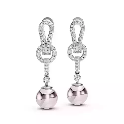 Agrafe Diamond Earrings