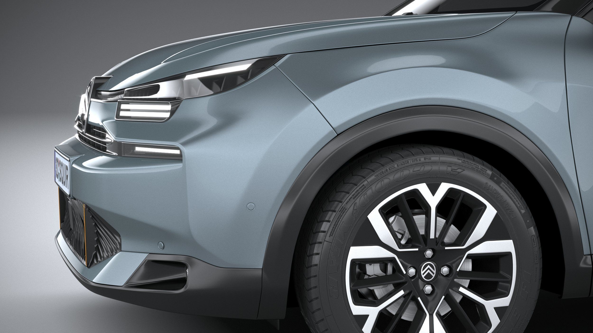 Citroen C4 2025 3D model_3