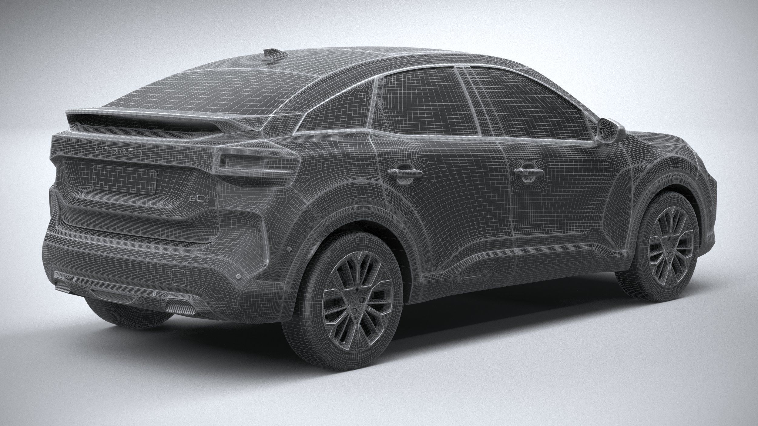 Citroen C4 2025 3D model_27