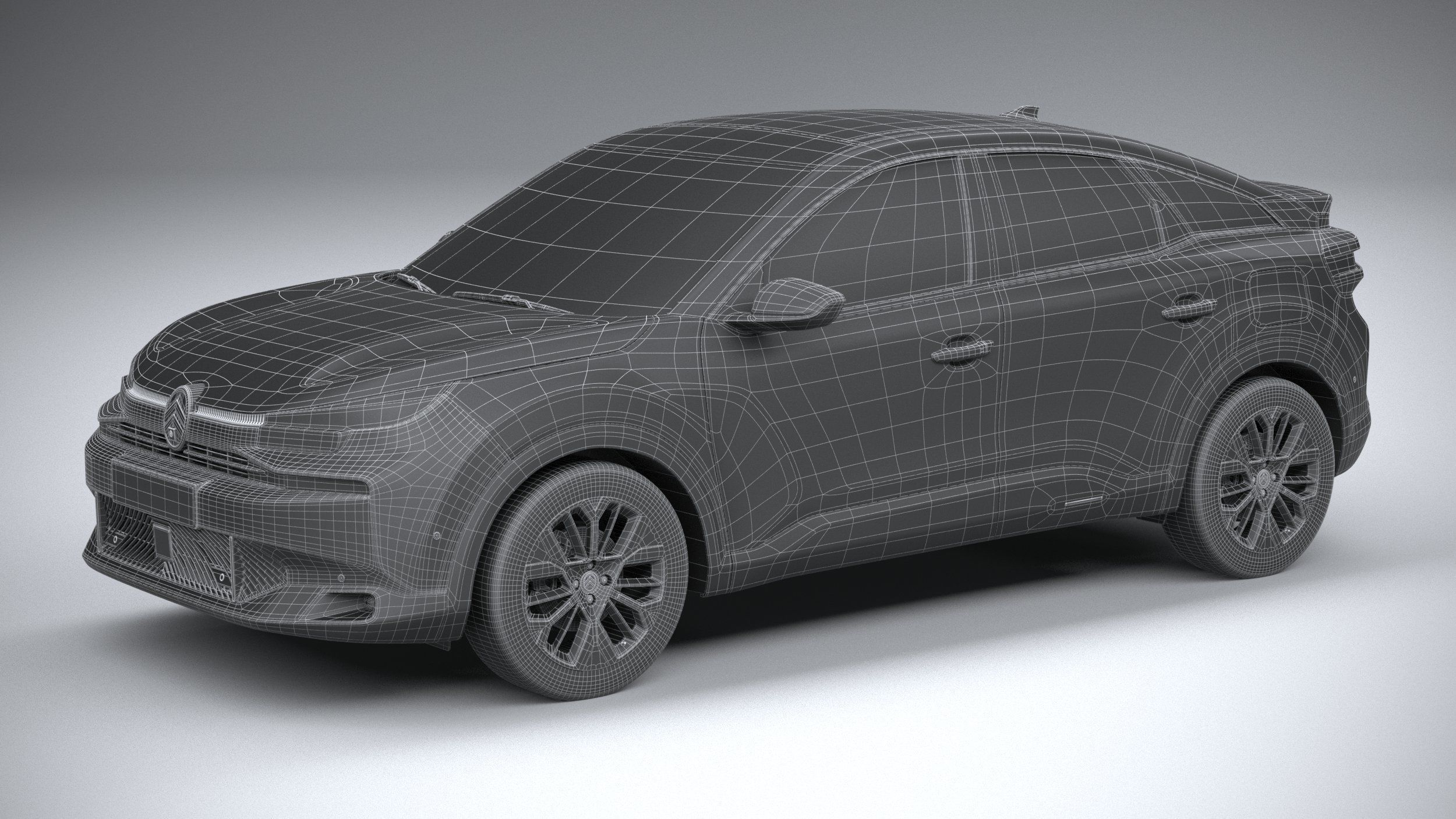 Citroen C4 2025 3D model_28