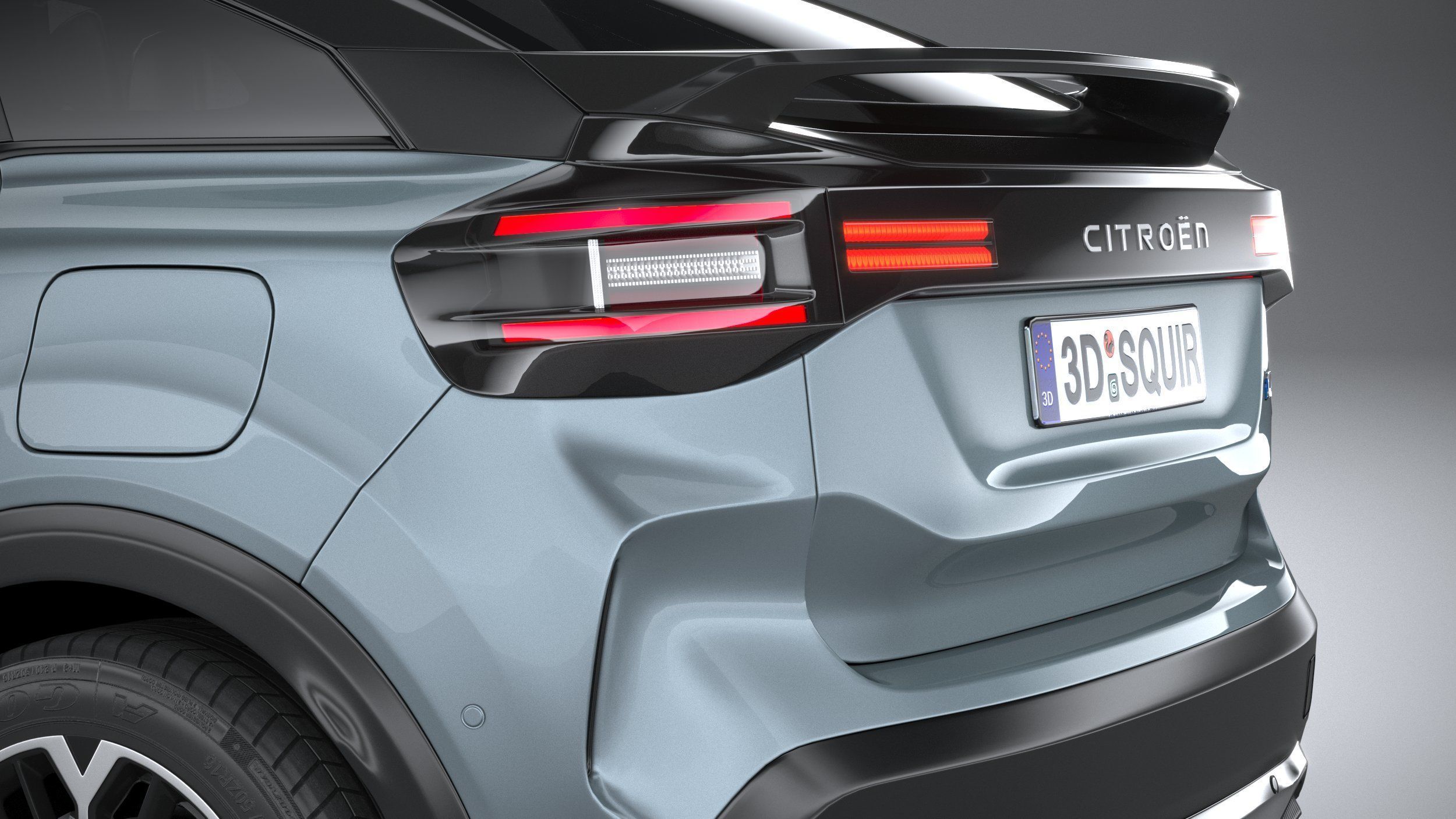 Citroen C4 2025 3D model_6