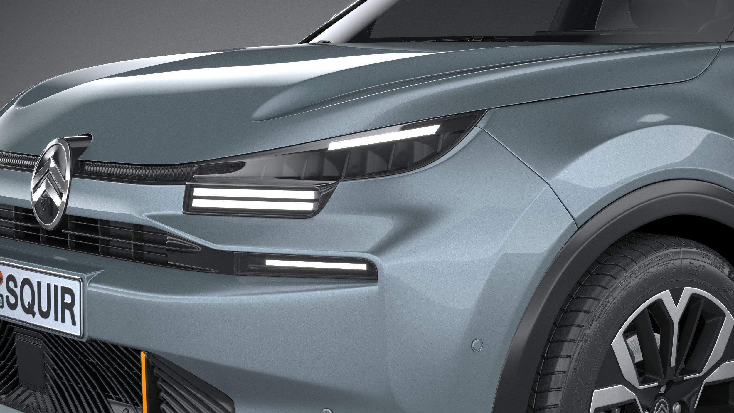 Citroen C4 2025 3D model_14