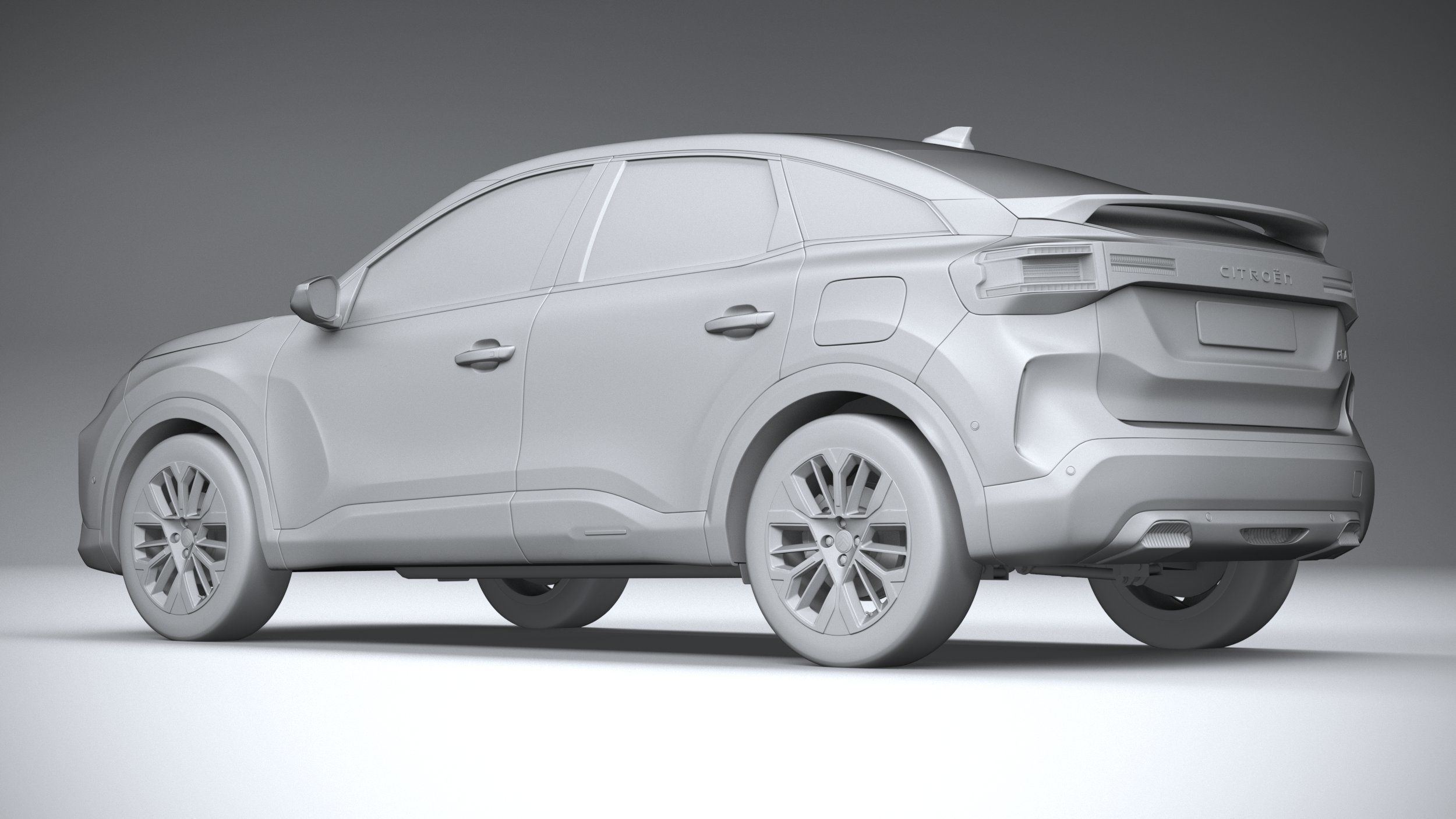 Citroen C4 2025 3D model_21