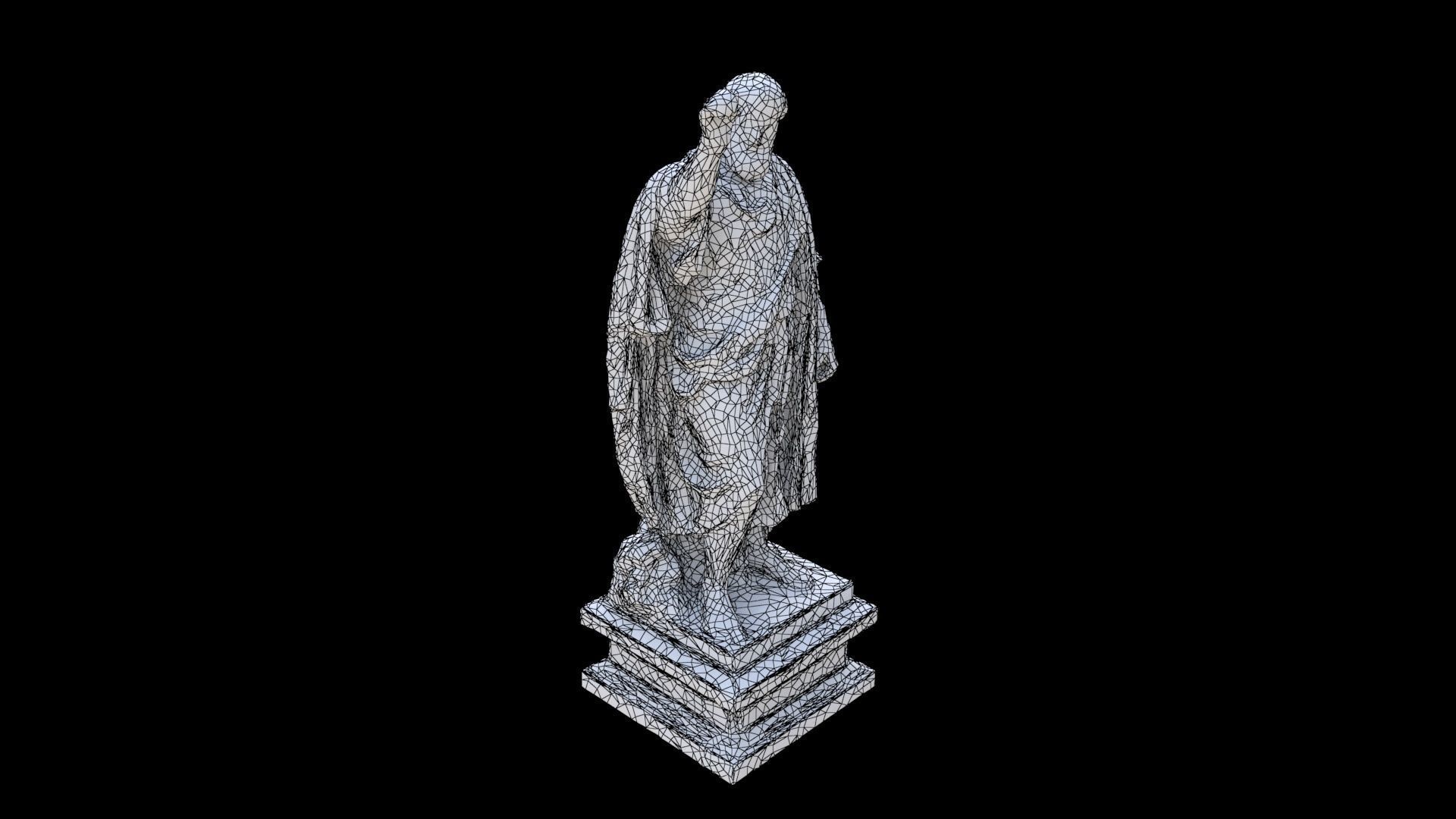 French revolution sculpture 1 3D model_5