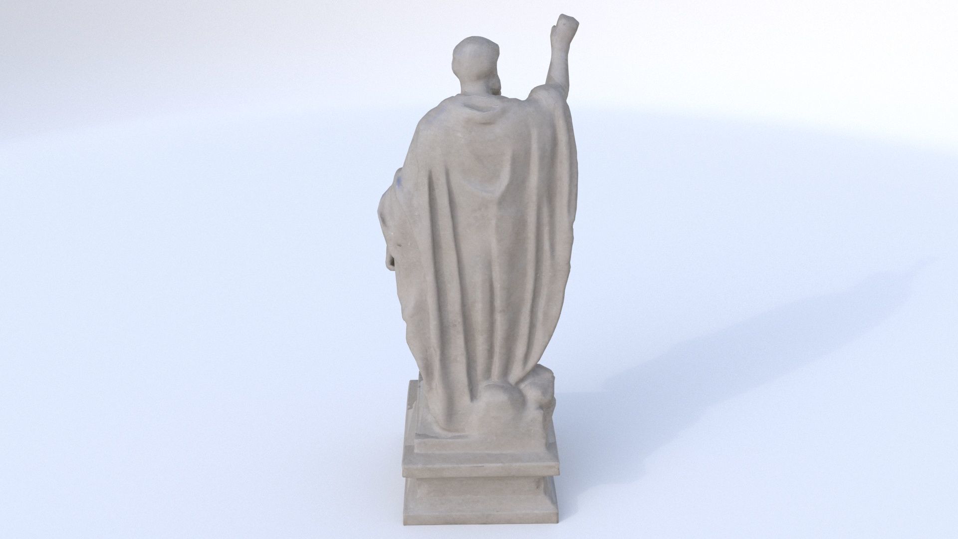 French revolution sculpture 1 3D model_4