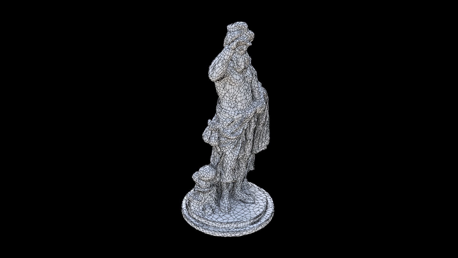 French revolution sculpture 2 3D model_5