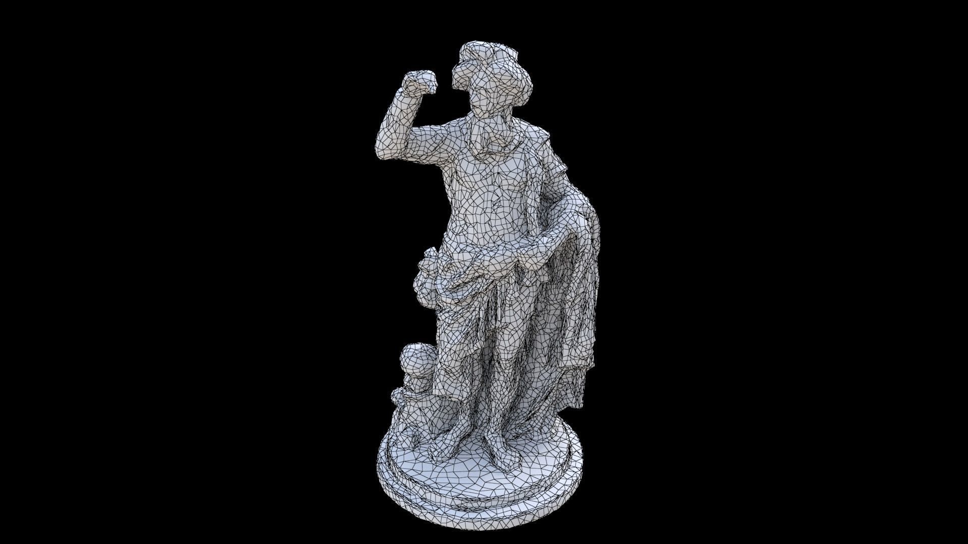 French revolution sculpture 2 3D model_6