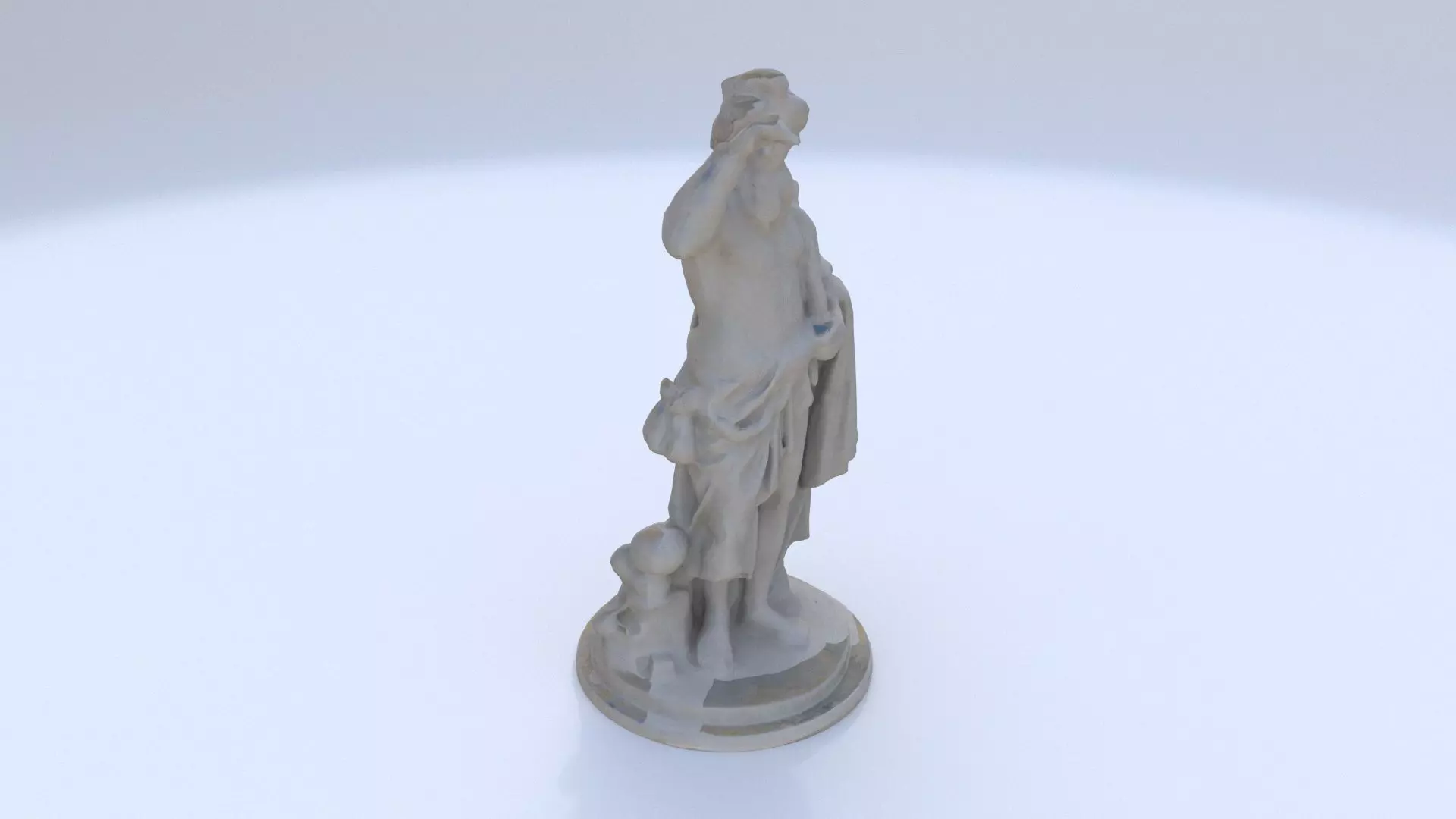 French revolution sculpture 2 3D model_0