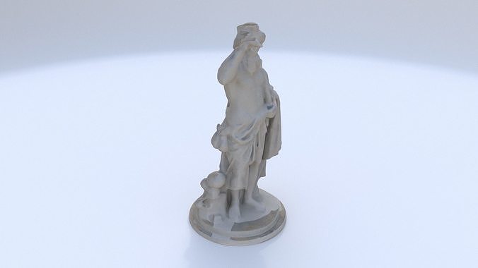 French revolution sculpture 2 3D model