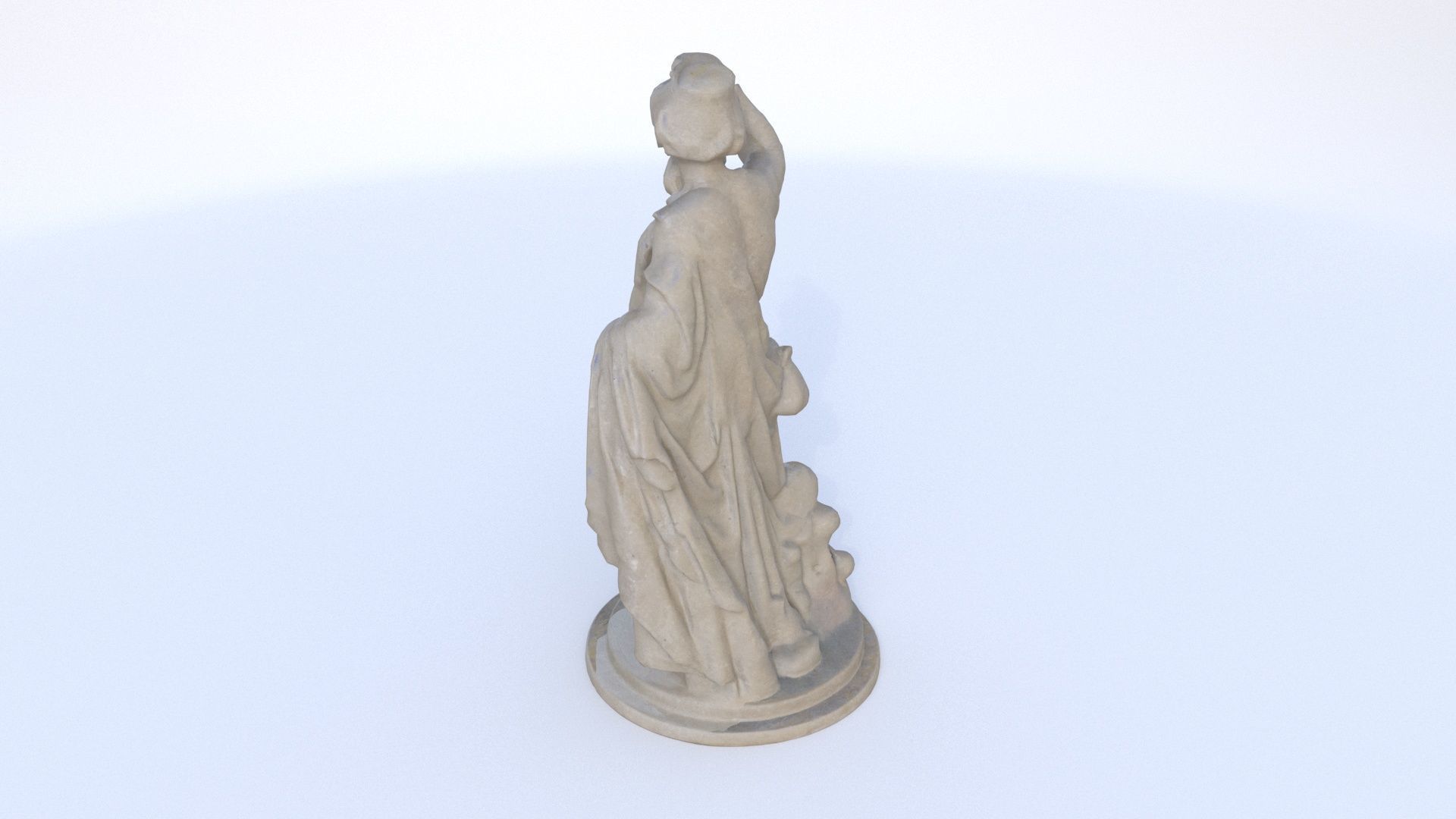 French revolution sculpture 2 3D model_3