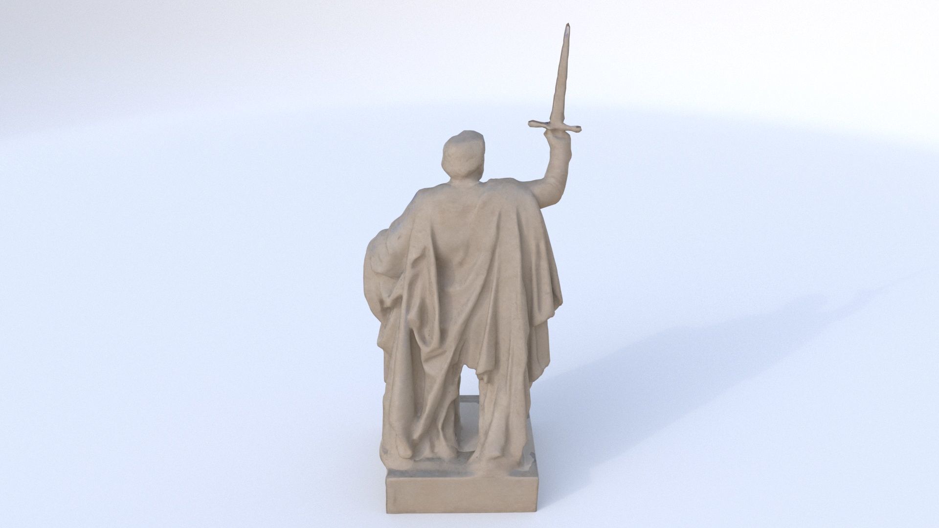 French revolution sculpture 4 3D model_4
