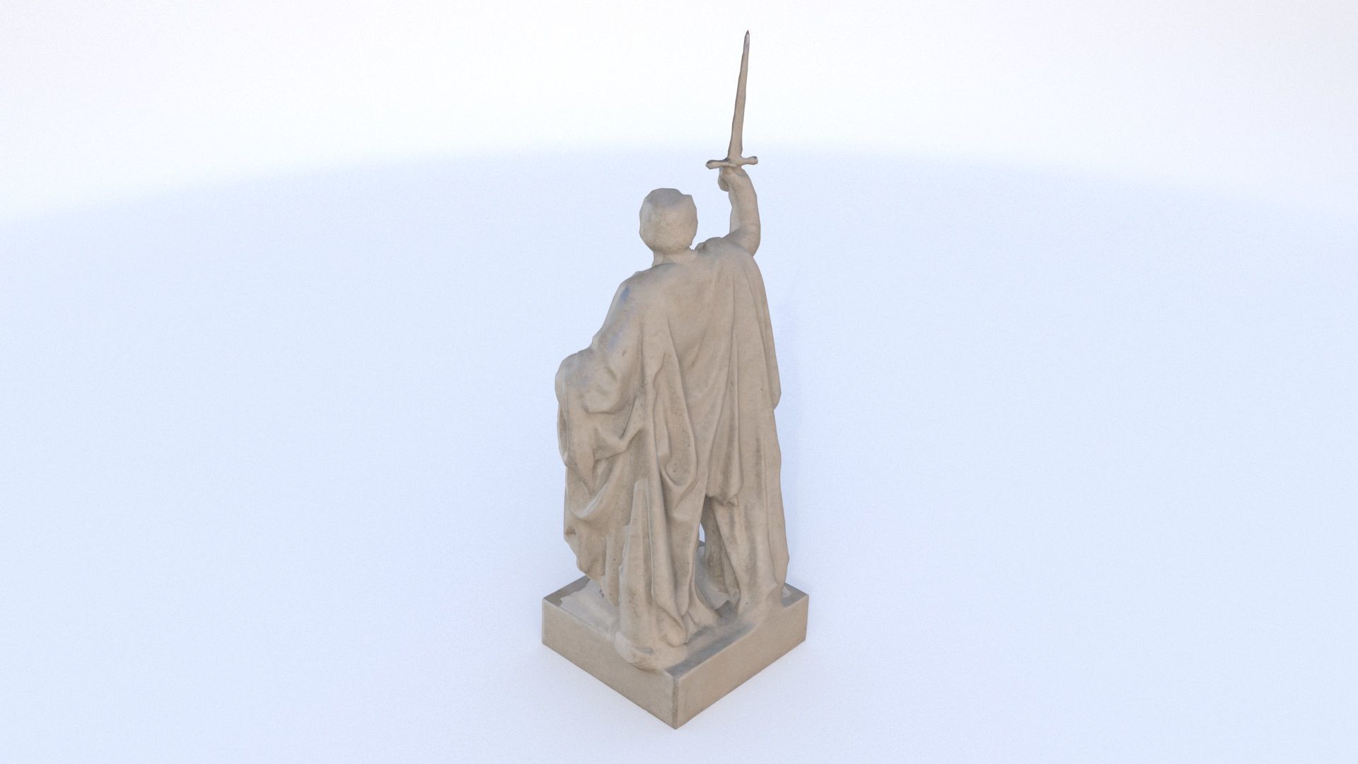 French revolution sculpture 4 3D model_3