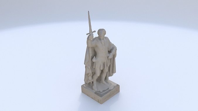 French revolution sculpture 4 3D model