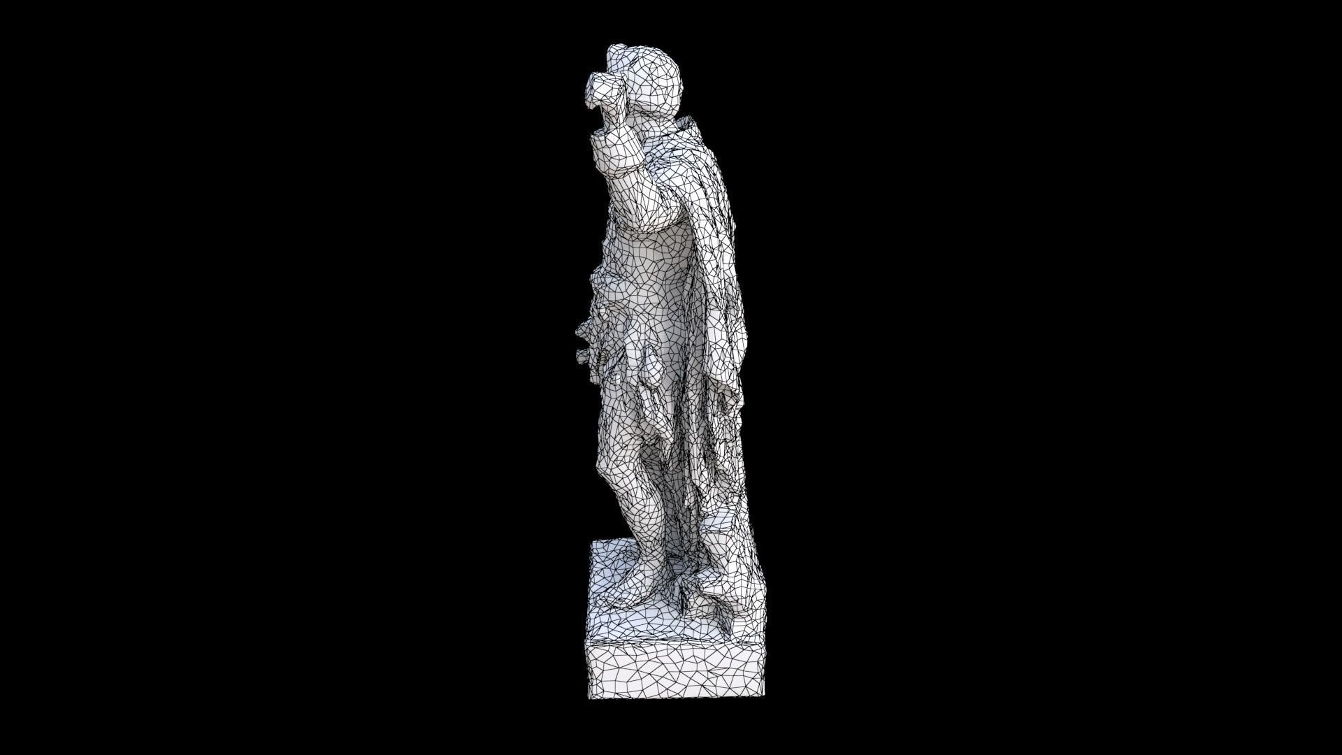 French revolution sculpture 5 3D model_7