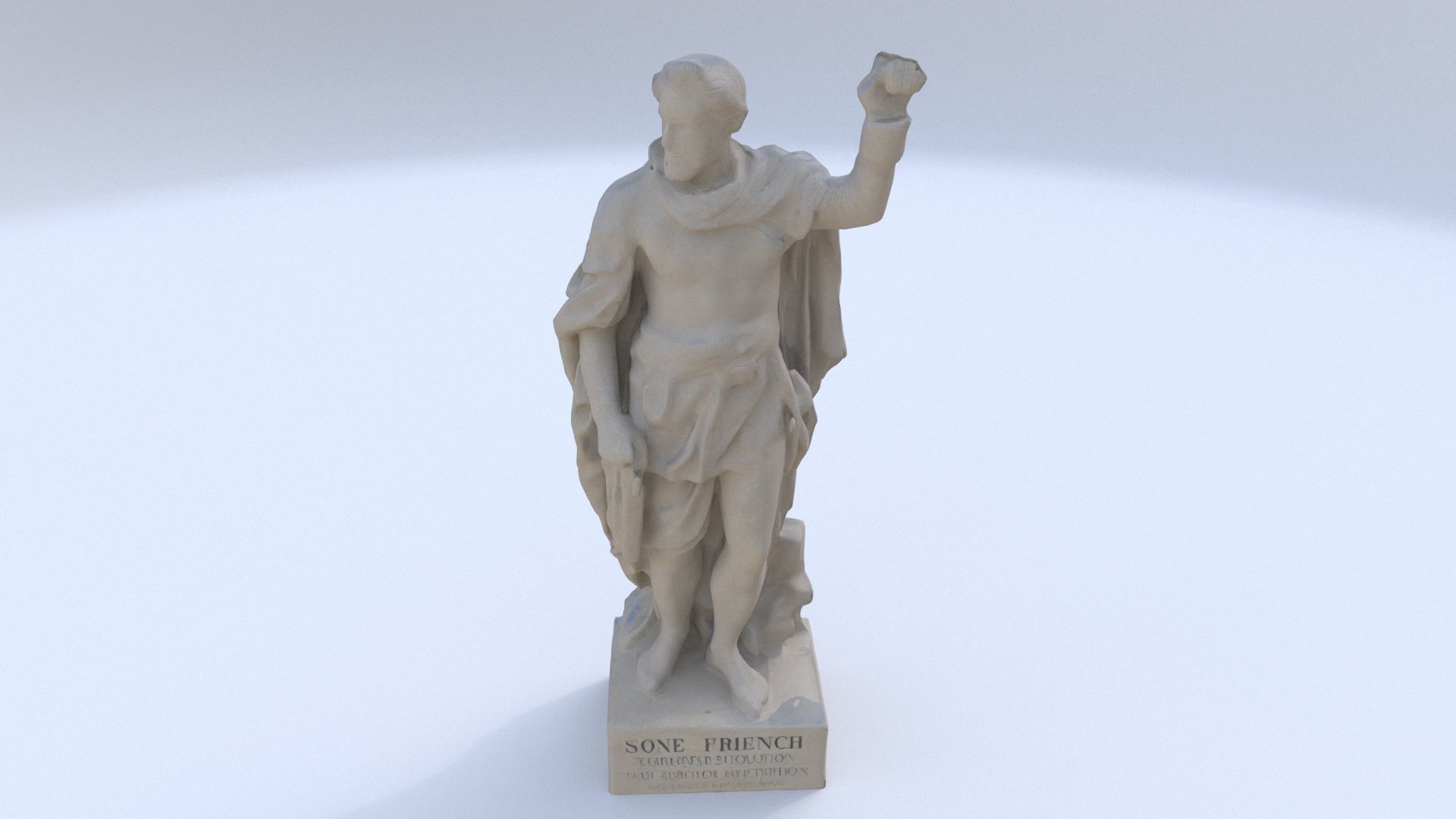 French revolution sculpture 5 3D model_1