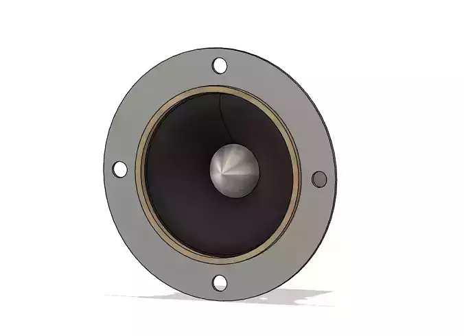 Speaker tweeter 3D model