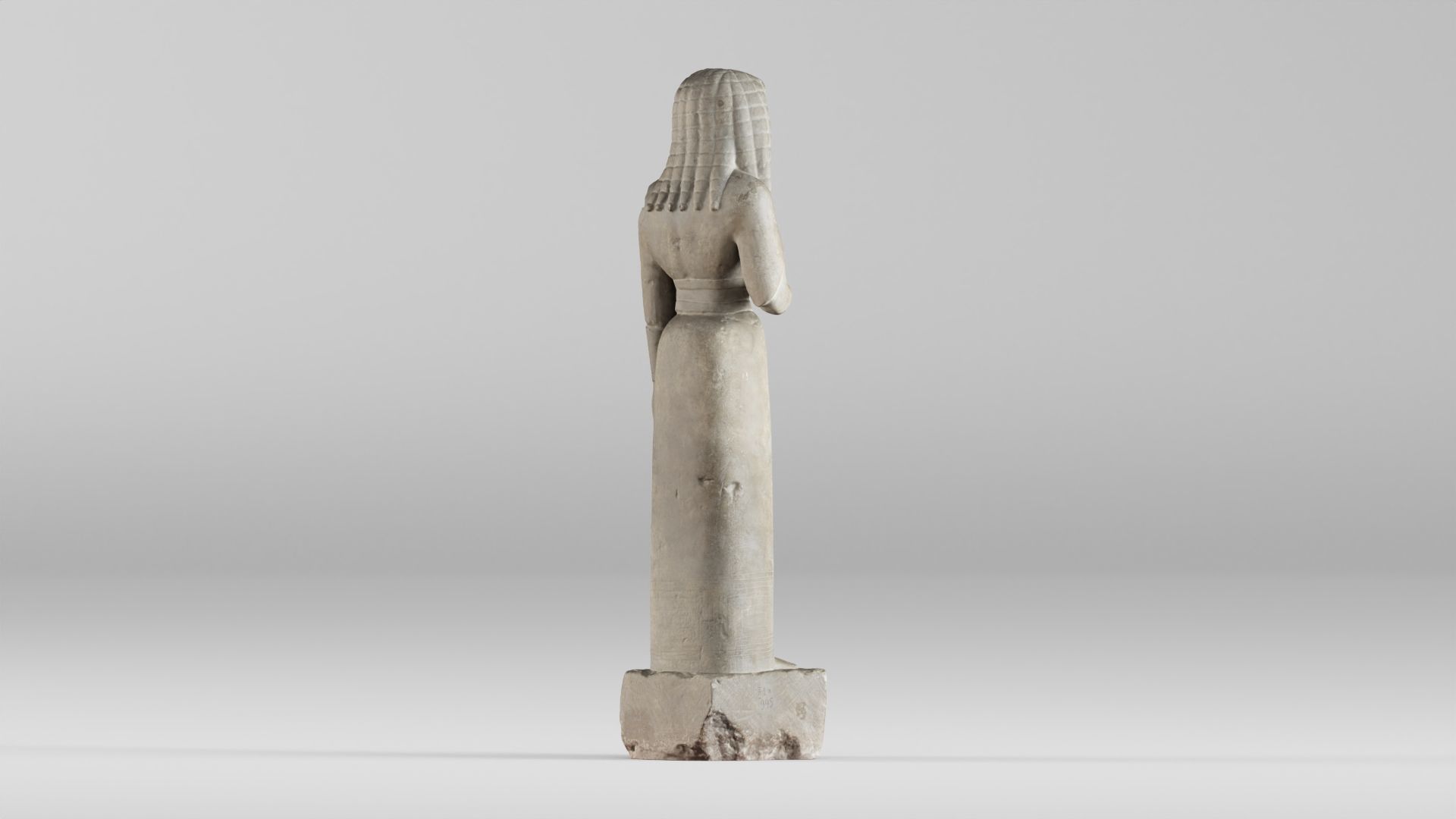 001578 3D scan of the Lady of Auxerre statue 3D print model_6