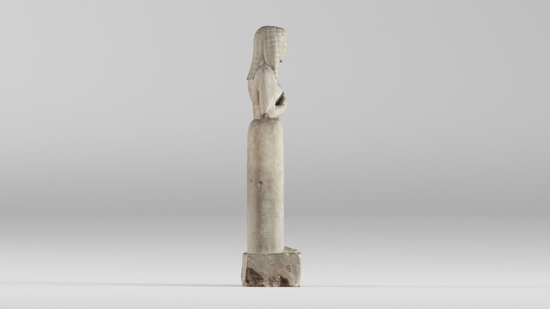 001578 3D scan of the Lady of Auxerre statue 3D print model_5