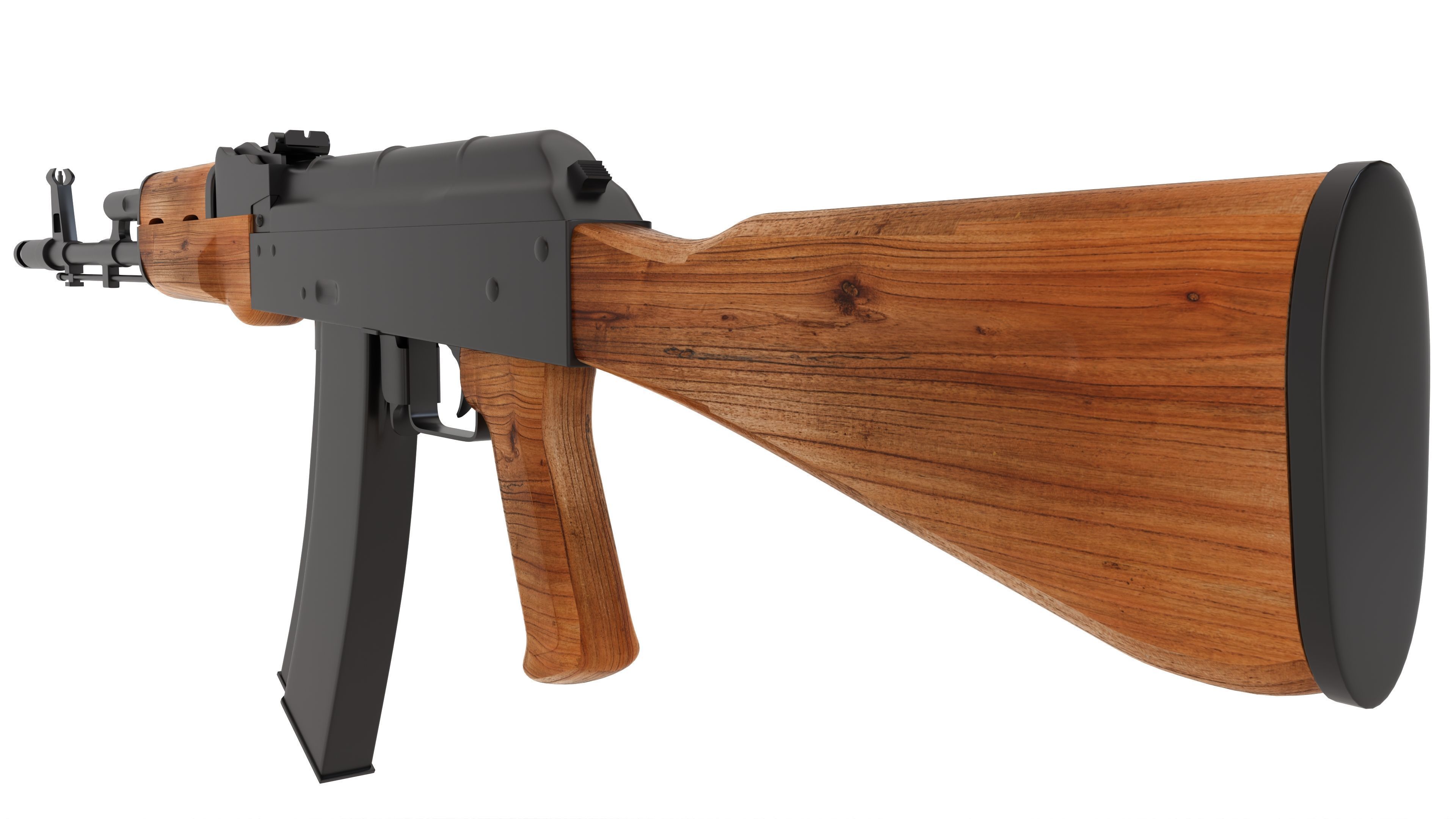 AK 47 3D model_3