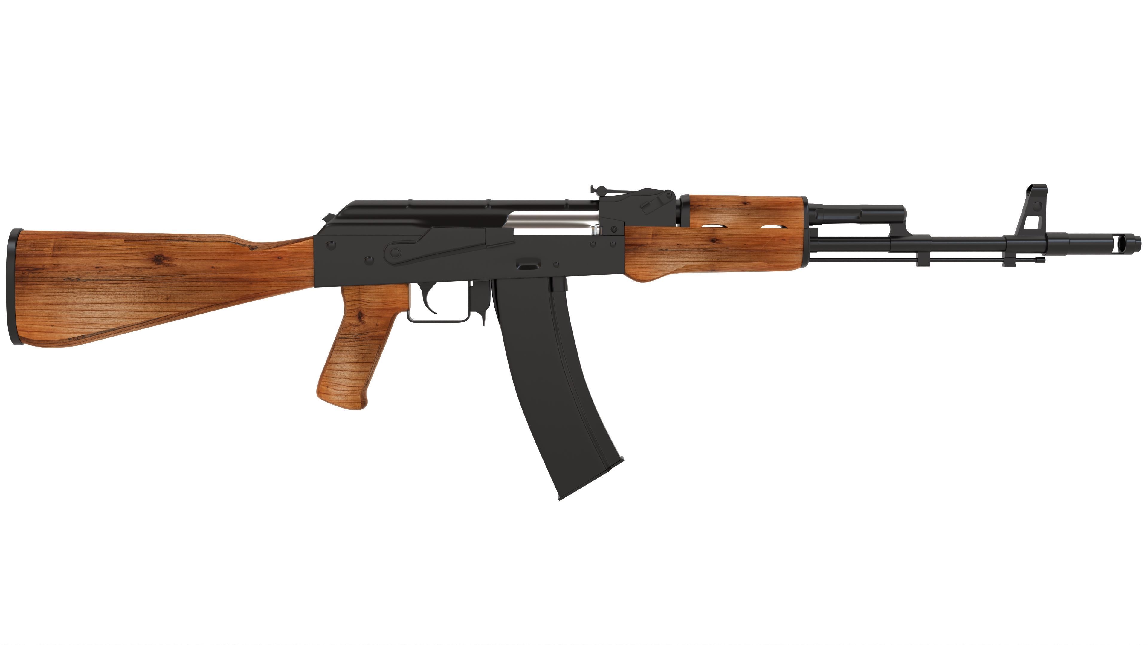 AK 47 3D model_4