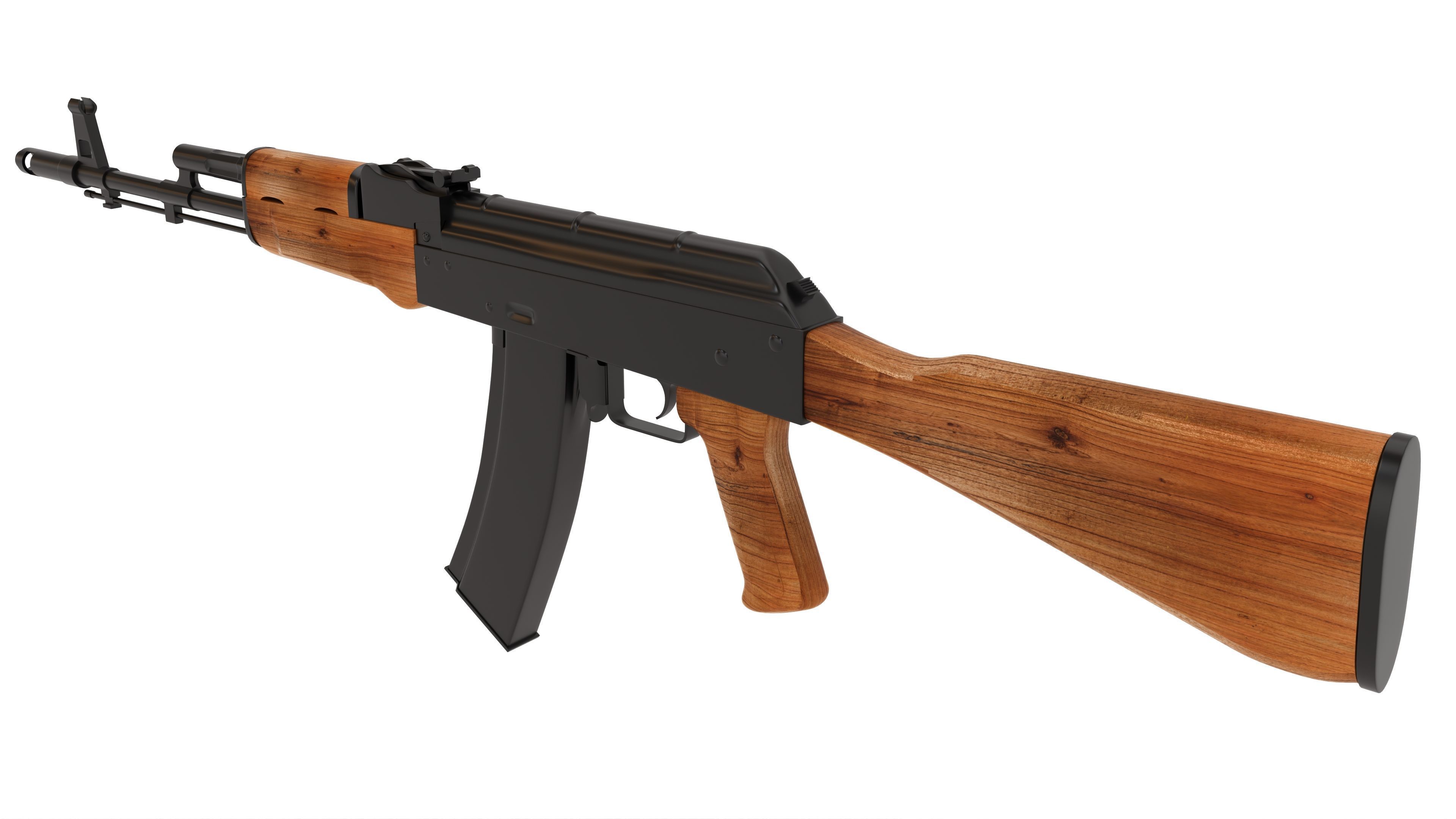 AK 47 3D model_1