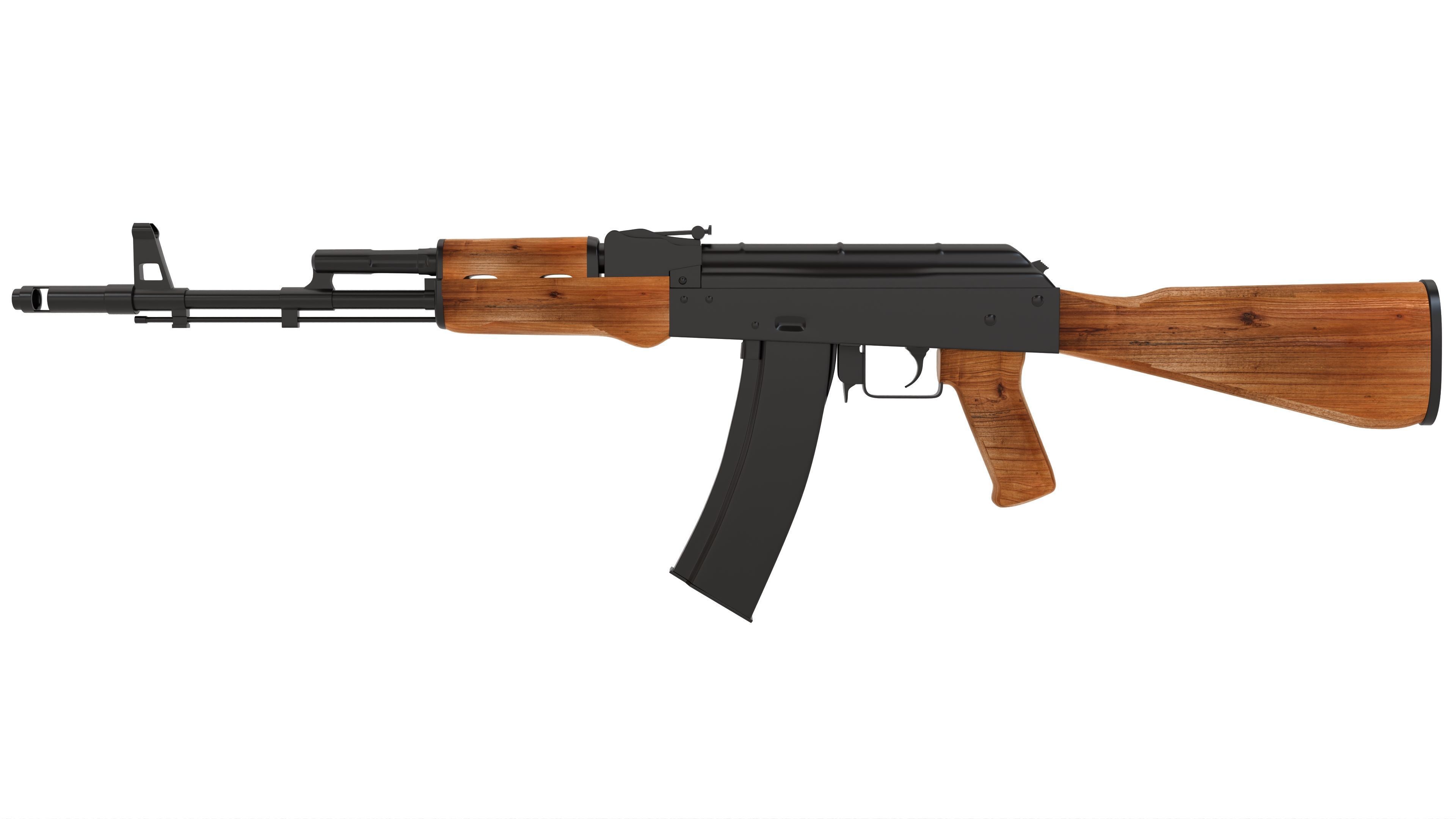 AK 47 3D model_5