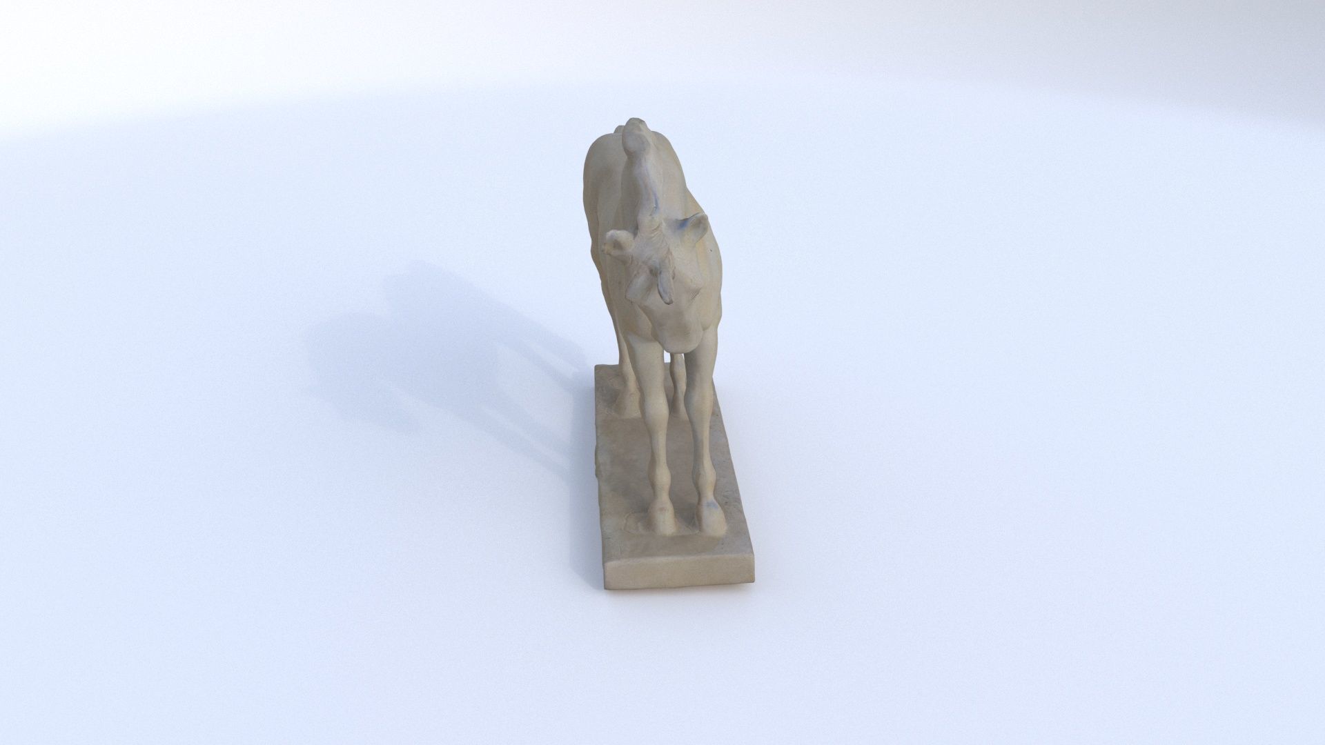 Horse sculpture 2 3D model_2
