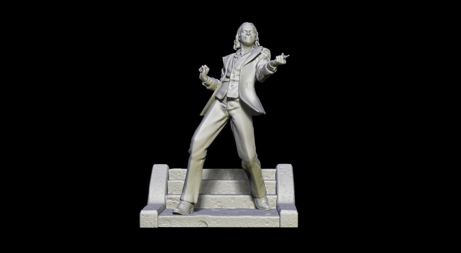 Joker by Joaquin Phoenix 3D print model_1