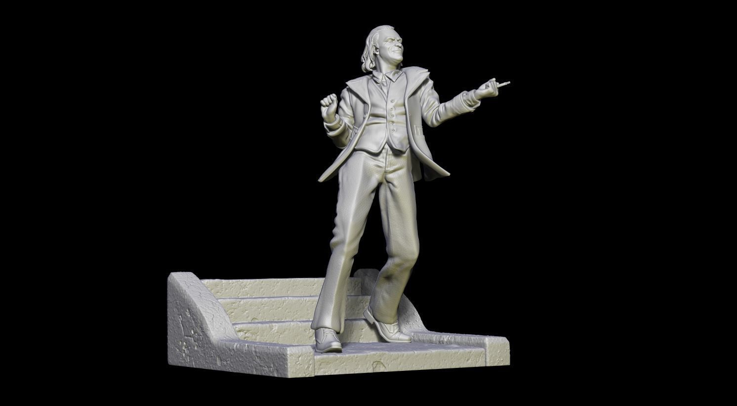 Joker by Joaquin Phoenix 3D print model_2