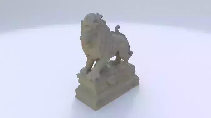lion sculpture 3