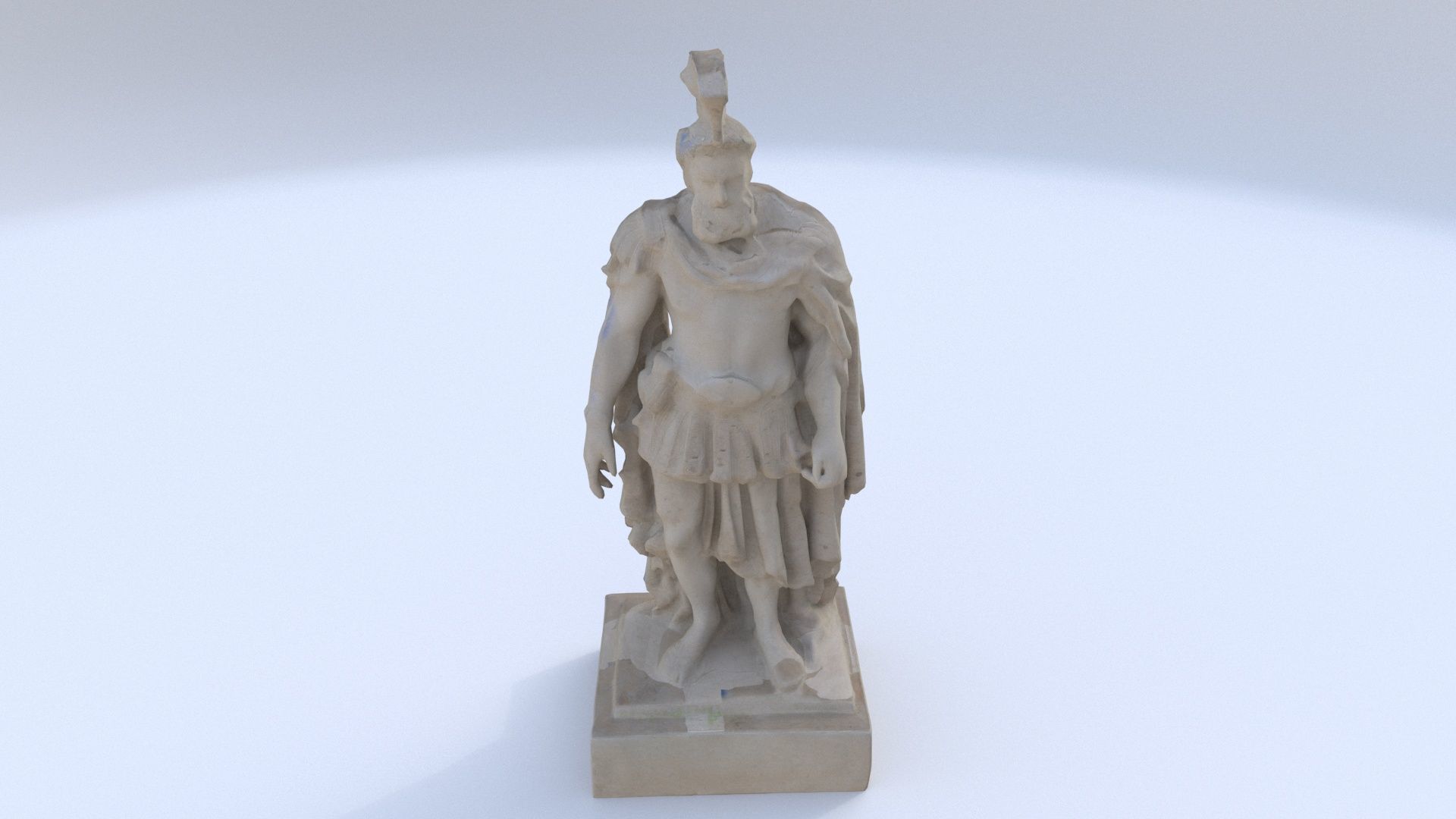 roman sculpture 2 3D model_1