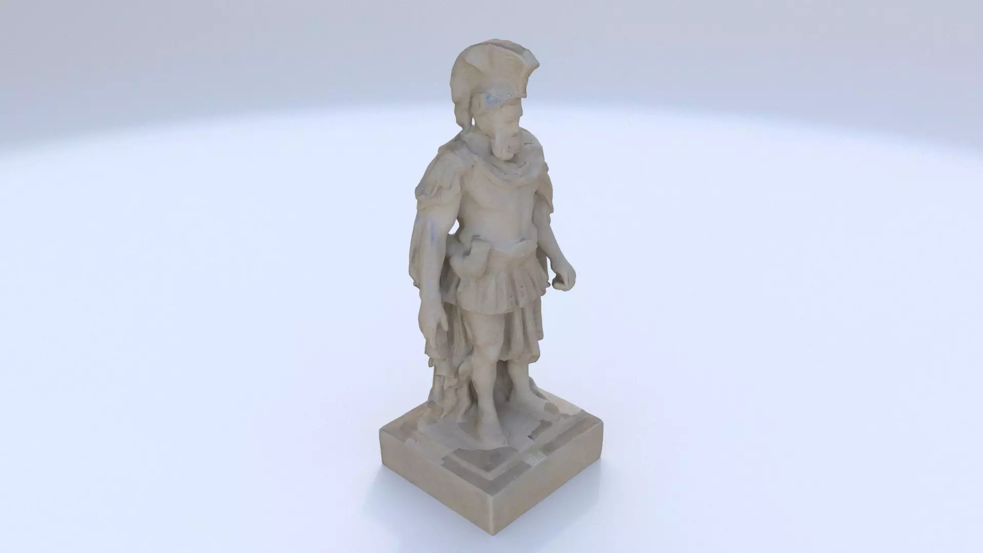 roman sculpture 2 3D model_0