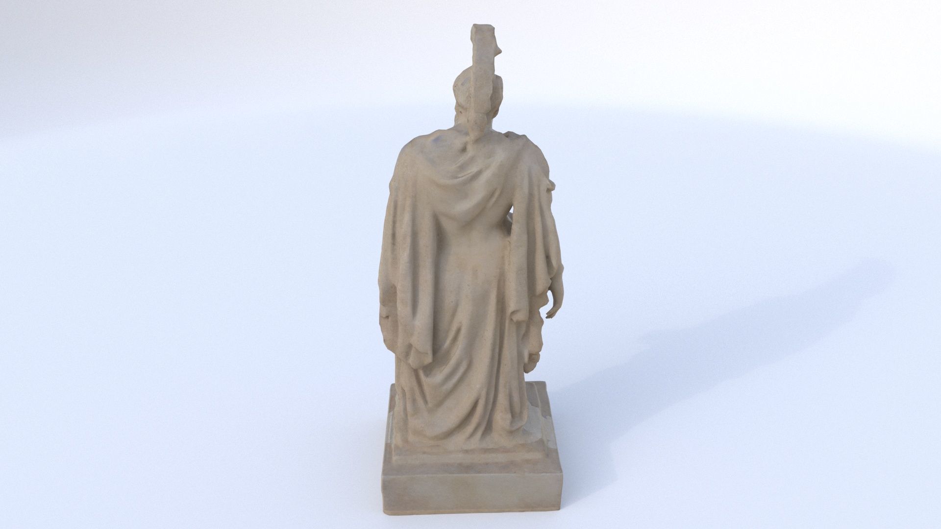 roman sculpture 2 3D model_4