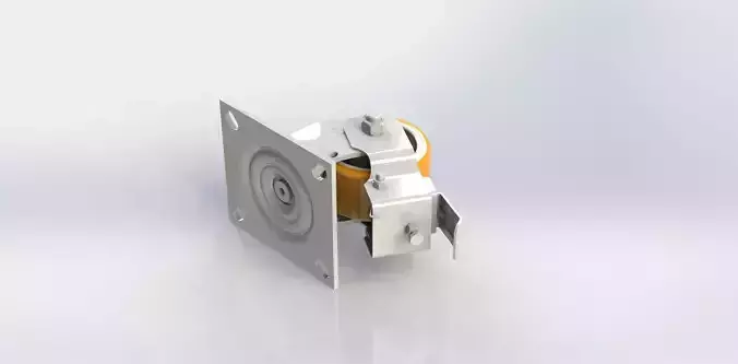 Rodizio Schioppa GM 42 PE FP Wheel 3D model