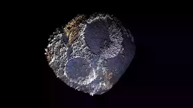 Metal Asteroid 3D model