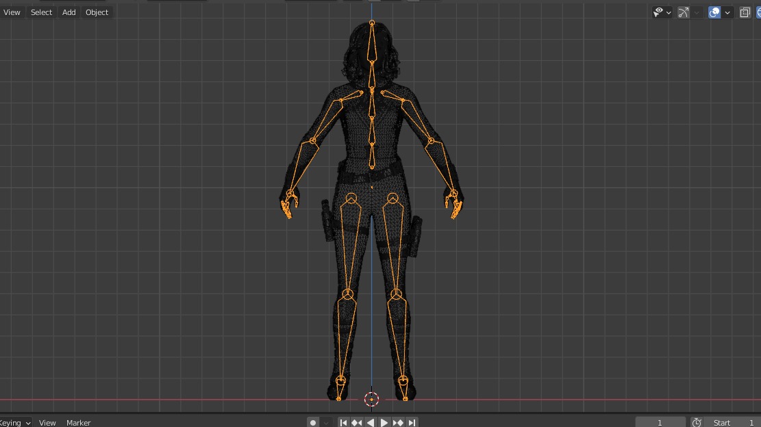 Marvels Avengers Black Widow Marvel Avengers 3D model_13