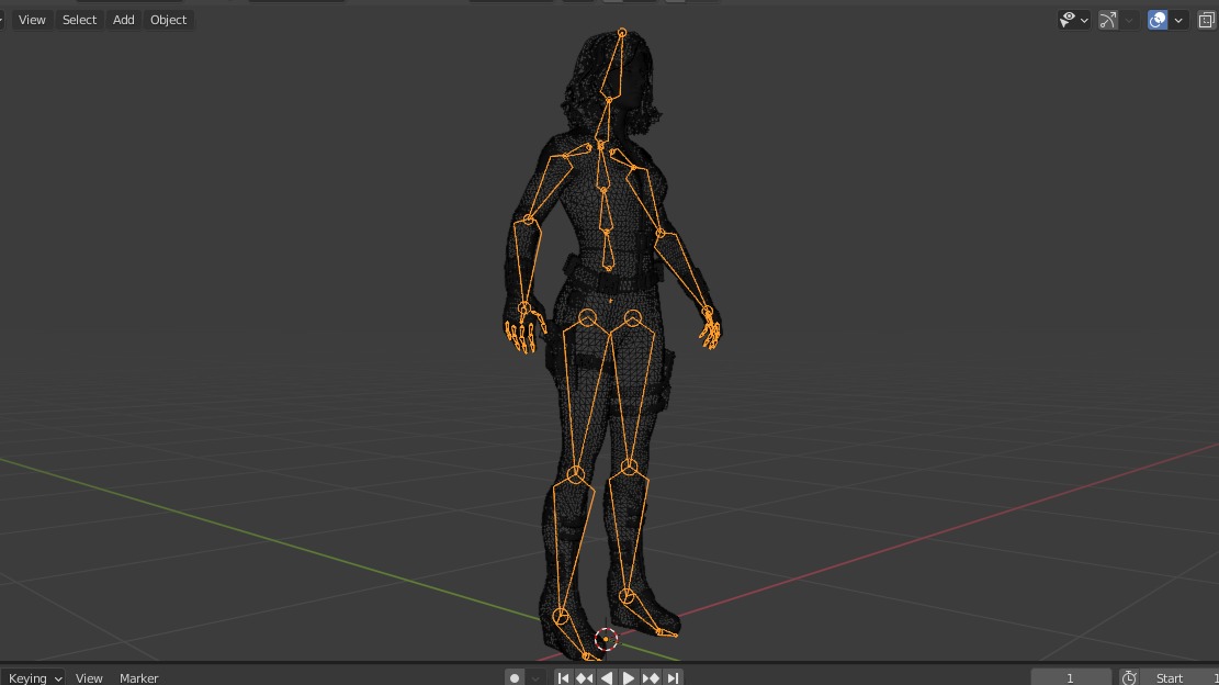 Marvels Avengers Black Widow Marvel Avengers 3D model_14