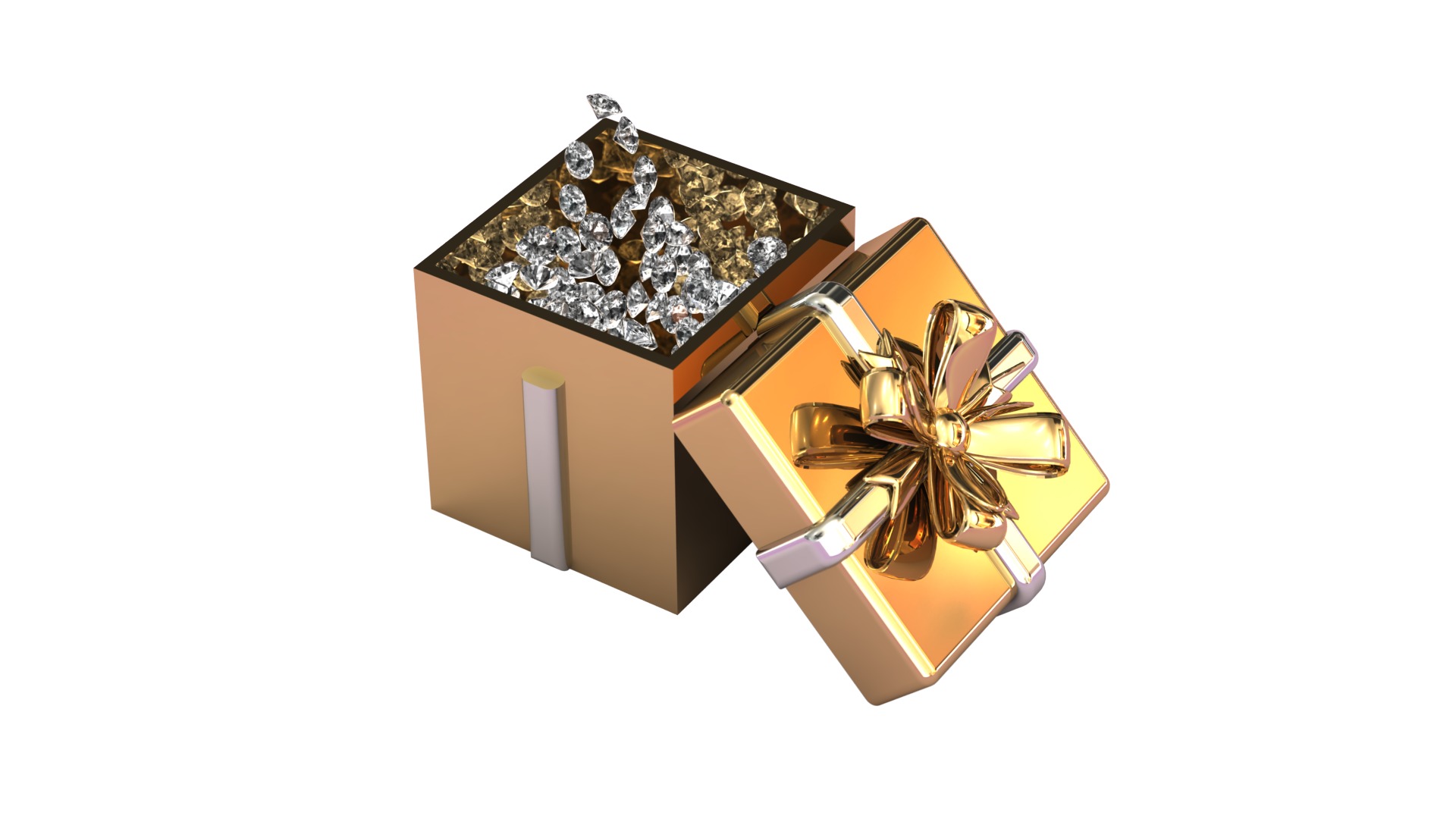 golden gift 3D print model_3