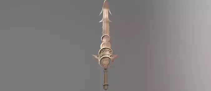 Monster slayer sword claymore stylised 4