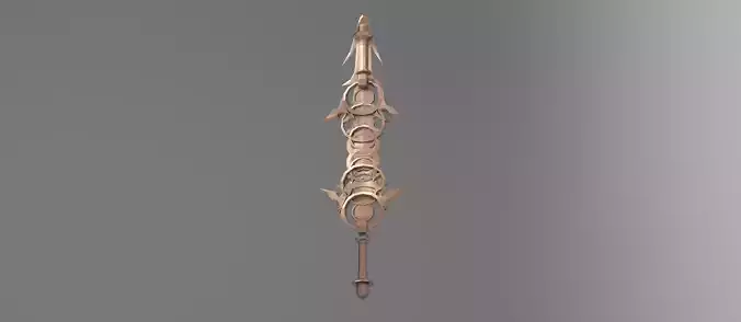 Monster slayer sword claymore stylised 5