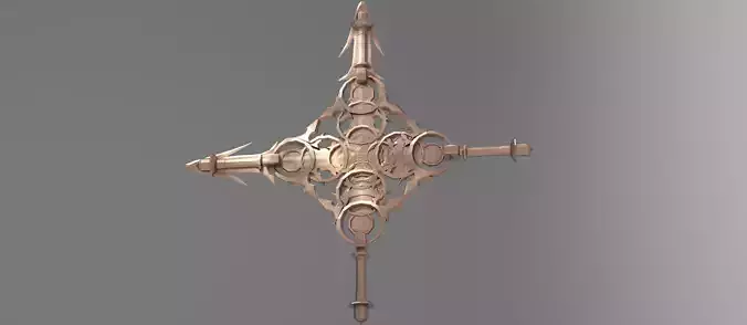 Monster slayer sword claymore stylised 6