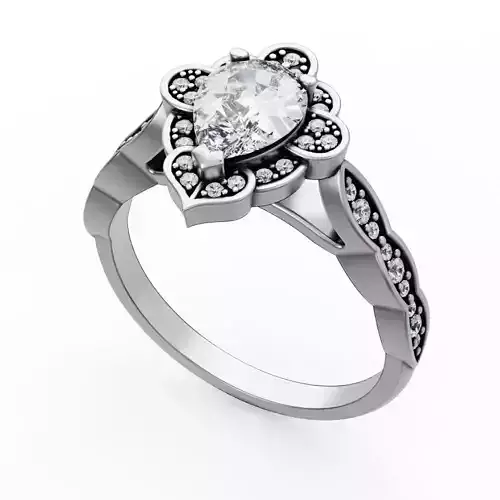 Engagement diamond ring